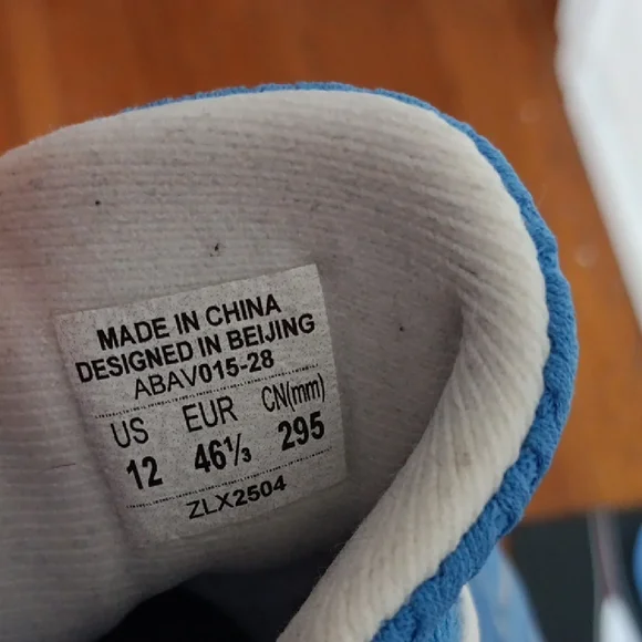 808 S Blue Sneakers - Picture 5 of 6